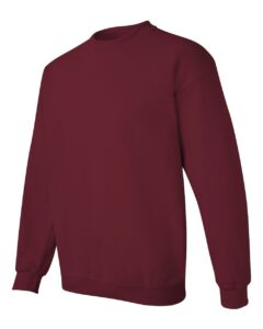 Gildan 18000 Unisex Heavy Blend™ Crewneck Sweatshirt – Garnet (side)