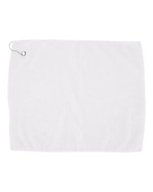Carmel Towel Company C1518MGH Microfiber Golf Towel – White
