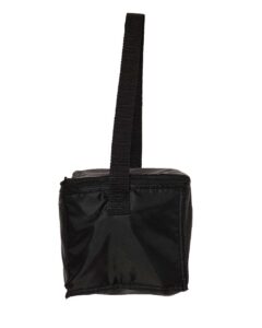 Liberty Bags 1691 Joe 6-Pack Cooler – Black (side)
