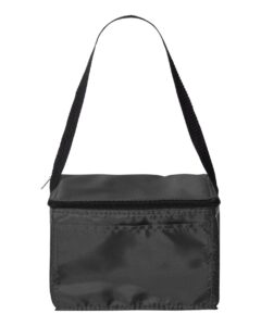 Liberty Bags 1691 Joe 6-Pack Cooler – Black