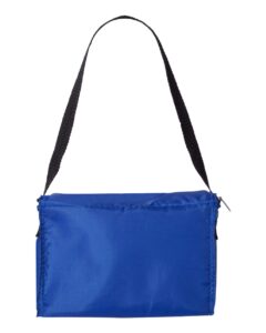 Liberty Bags 1691 Joe 6-Pack Cooler – Royal (back)