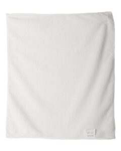 Carmel Towel Company C1118M Microfiber Rally Towel – White (back)