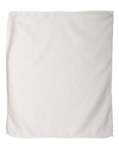 Carmel Towel Company C1118M Microfiber Rally Towel – White