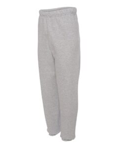 JERZEES 973MR Unisex NuBlend® Sweatpants – Athletic Heather (side)