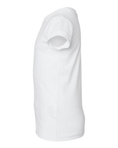 Rabbit Skins 3316 Toddler Girls Fine Jersey Tee – White (side)