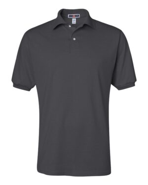 JERZEES 437MSR Men’s SpotShield® 50/50 Polo – Charcoal Grey