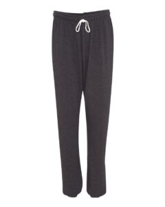 BELLA + CANVAS 3737 Unisex Sponge Fleece Long Scrunch Pants – Dark Grey Heather