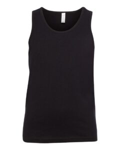 BELLA + CANVAS 3480Y Youth Jersey Tank – Black