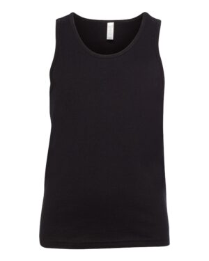 BELLA + CANVAS 3480Y Youth Jersey Tank – Black