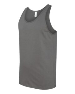 BELLA + CANVAS 3480 Jersey Tank – Asphalt (side)