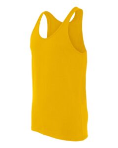 BELLA + CANVAS 3480 Jersey Tank – Gold (side)