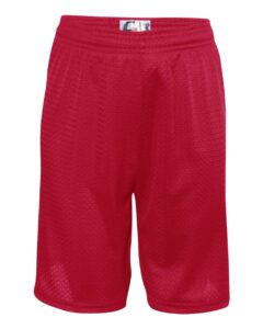 C2 Sport 5209 Youth Mesh Shorts – Red
