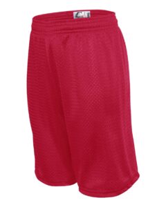 C2 Sport 5209 Youth Mesh Shorts – Red (side)