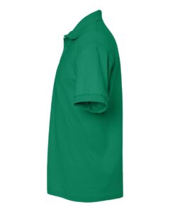 Gildan 8800 Unisex DryBlend® Polo – Kelly Green (side)