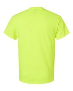 Gildan 2000T Men’s Tall Ultra Cotton® T-Shirt – Safety Green (back)