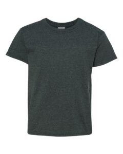 Gildan 5000B Youth Heavy Cotton™ T-Shirt – Dark Heather