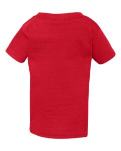 Gildan 5100P Toddler Heavy Cotton™ T-Shirt – Red (back)