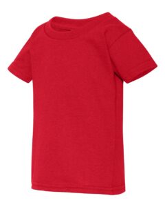 Gildan 5100P Toddler Heavy Cotton™ T-Shirt – Red (side)