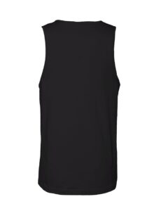 Next Level 3633 Unisex Cotton Tank – Black (back)