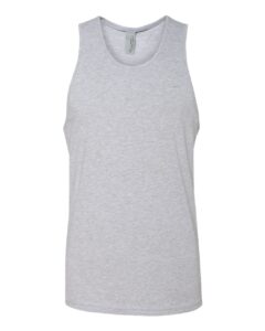 Next Level 3633 Unisex Cotton Tank – Heather Grey
