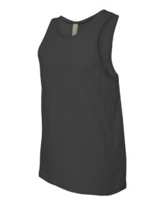 Next Level 3633 Unisex Cotton Tank – Heavy Metal (side)
