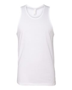 Next Level 3633 Unisex Cotton Tank – White