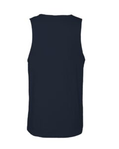 Next Level 3633 Unisex Cotton Tank – Midnight Navy (back)