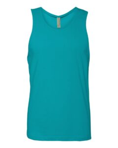Next Level 3633 Unisex Cotton Tank – Tahiti Blue