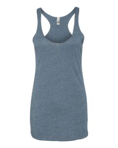 Next Level 6733 Women’s Triblend Racerback Tank – Indigo