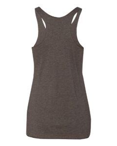 Next Level 6733 Women’s Triblend Racerback Tank – Macchiato (back)