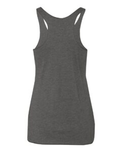 Next Level 6733 Women’s Triblend Racerback Tank – Premium Heather (back)