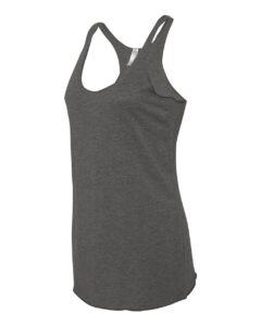 Next Level 6733 Women’s Triblend Racerback Tank – Premium Heather (side)