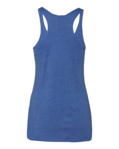 Next Level 6733 Women’s Triblend Racerback Tank – Vintage Royal (back)