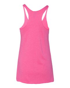 Next Level 6733 Women’s Triblend Racerback Tank – Vintage Pink (back)