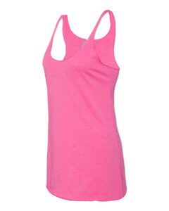 Next Level 6733 Women’s Triblend Racerback Tank – Vintage Pink (side)