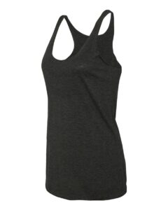 Next Level 6733 Women’s Triblend Racerback Tank – Vintage Black (side)