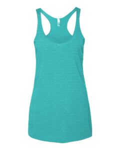 Next Level 6733 Women’s Triblend Racerback Tank – Tahiti Blue