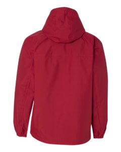 DRI DUCK 5335 Unisex Torrent Waterproof Hooded Jacket – Red (back)