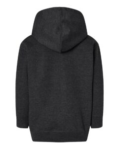 Rabbit Skins 3346 Toddler Full-Zip Fleece Hoodie Sweatshirt – Vintage Smoke (back)