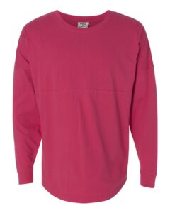 J. America 8229 Unisex Game Day Jersey Long Sleeve T-Shirt – Wildberry