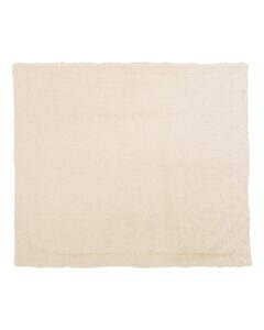 Alpine Fleece 8712 Micro Mink Sherpa Blanket – Navy (back)