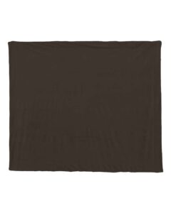 Alpine Fleece 8712 Micro Mink Sherpa Blanket – Chocolate