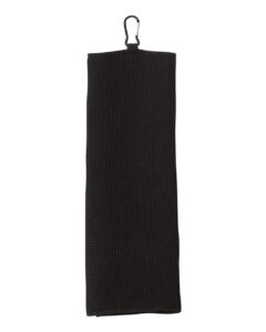 Carmel Towel Company C1717MTC Fairway Golf Towel – Black
