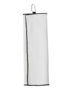 Carmel Towel Company C1717MTC Fairway Golf Towel – White (back)