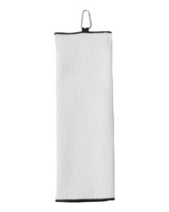 Carmel Towel Company C1717MTC Fairway Golf Towel – White