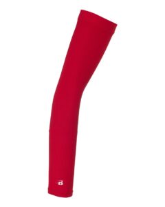 Badger 0200 Unisex Arm Sleeve – Red (side)