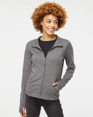 Independent Trading Co. EXP60PAZ Women’s Poly-Tech Full-Zip Track Jacket