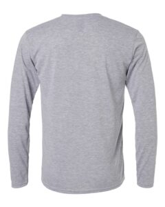 Gildan 42400 Unisex Performance® Long Sleeve T-Shirt – Sport Grey (back)