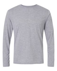 Gildan 42400 Unisex Performance® Long Sleeve T-Shirt – Sport Grey
