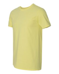 Gildan 64000 Unisex Softstyle® T-Shirt – Cornsilk (side)